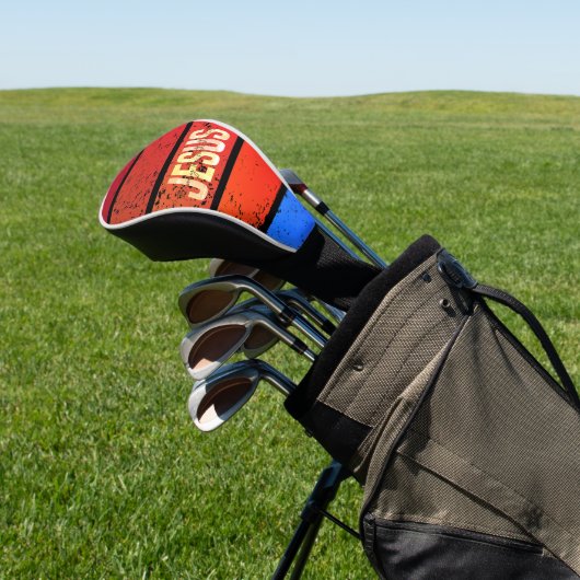 Jesus, the way the truth and the life sunset ゴルフヘッドカバー (インサイチュ)