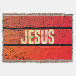 Jesus, the way the truth and the life sunset スローブランケット