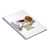 Jesus The Way ,The Truth. Life! Lion Of Judah ノートブック (右側)