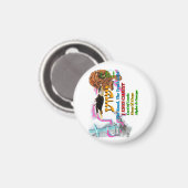 Jesus The Way ,The Truth. Life! Lion Of Judah マグネット (正面/裏面)