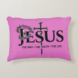 Jesus the way, the truth, the life! アクセントクッション