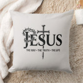Jesus the way, the truth, the life! クッション (ブランケット)