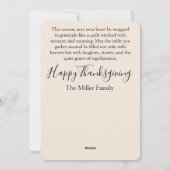 Jesus the Way the Truth the Life Autumn Design シーズンカード (裏面)