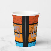 Jesus, The Way, The Truth, The Life Retro Sunset 紙コップ (右)