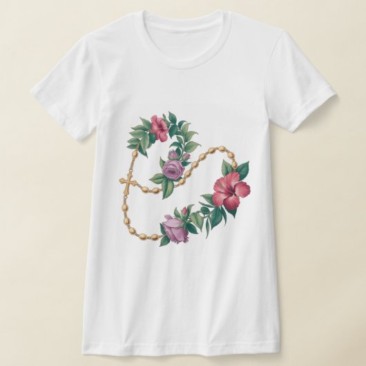 Jesus [Theme] Camiseta Feminina Fé Brasil Presente Tシャツ (レイダウン)