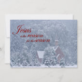 Jesus this season - Yosemite Chapel in Snowstorm (正面)
