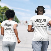 Jesus Trauma Terminator Bible Grunge Christian