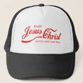JESUS Trucker Hat キャップ (正面)