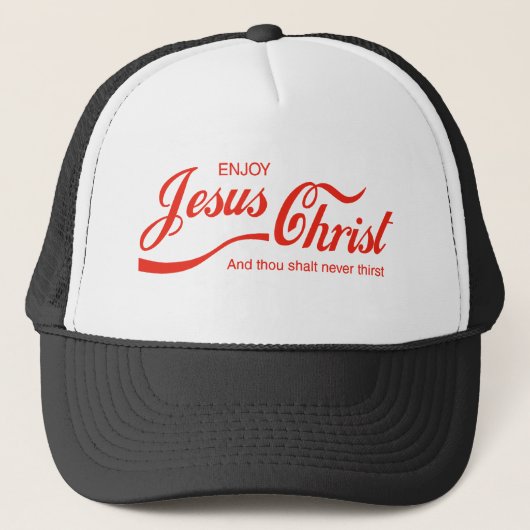 JESUS Trucker Hat キャップ (正面)