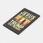Jesus Trump - イエスは私の主なる救世主 ポストイット (アングル)