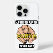 Jesus Wants You Phone Case Case-Mate iPhoneケース (裏面)