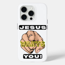 Jesus Wants You Phone Case iPhone 15 Proケース