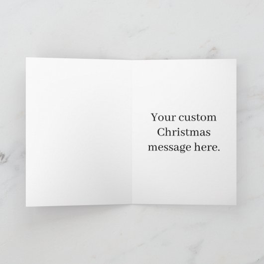 Jesus Was A Palestinian Christmas Gaza カード (内部)