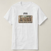 Jesus Was Woke Tシャツ (デザイン正面)