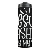 Jesus Washed Away My Sins タンブラー (正面)