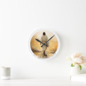 Jesus Watch, Bible, Wall Clock, Christianity ラウンド壁時計 (ホーム)