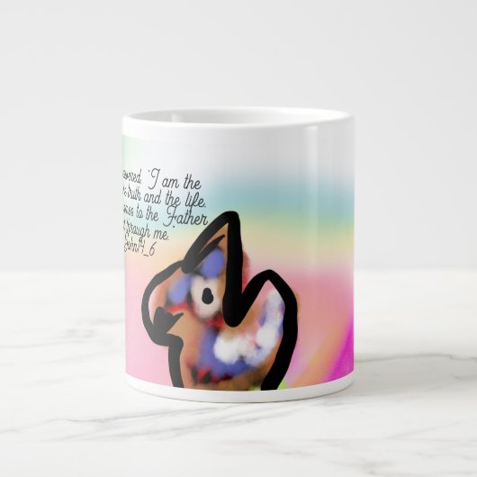 jesus way ジャンボコーヒーマグカップ (正面)