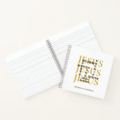 JESUS Waymakerクリスチャン ノートブック (内部)