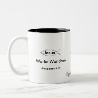 Jesus Works 疑問に思 gotGod316.com ツートーンマグカップ