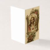 JesusCatholicの哀悼の神聖なハートは感謝していしています 名刺 (外部)