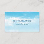 Jetロゴ |雲と空 名刺 (裏面)