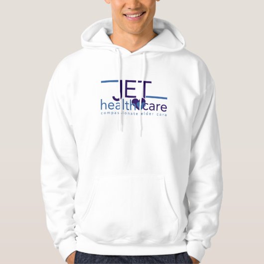 JET ヘルスケア カラーロゴ パーカー パーカ (正面)