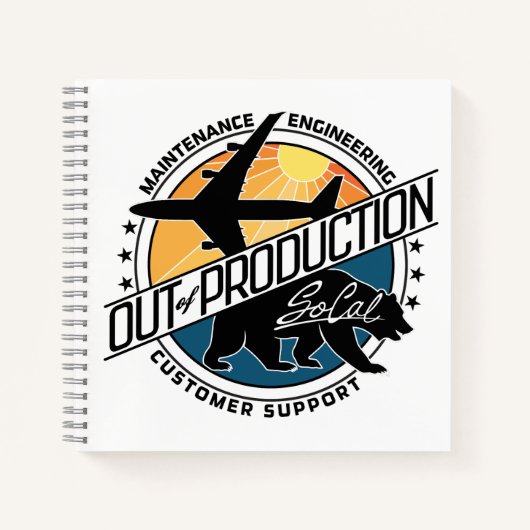 Jet & Bearノートブック ノートブック (正面)