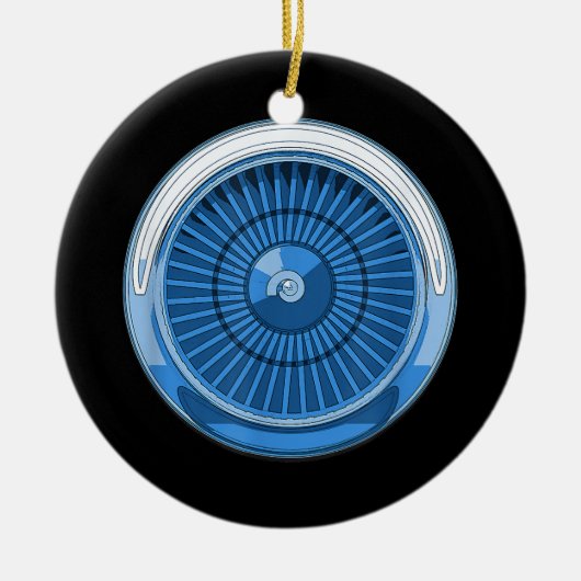 Jet Engine セラミックオーナメント (正面)