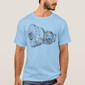 Jet engine tシャツ (正面)