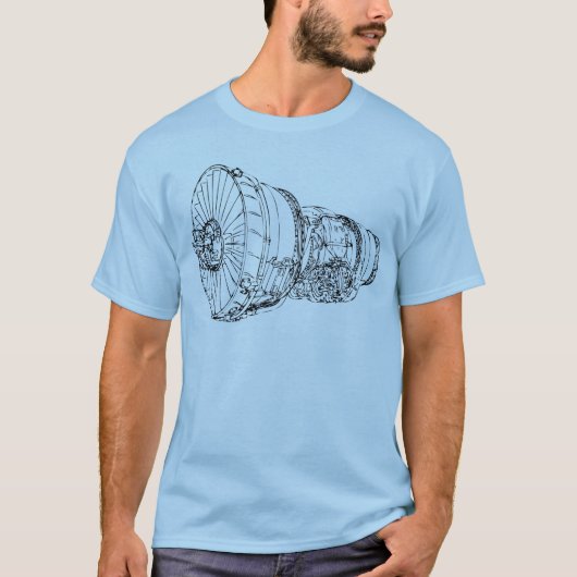 Jet engine tシャツ (正面)