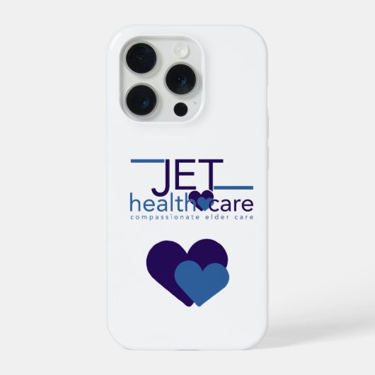 JET Healthcare Phone Case iPhoneケース (裏面)