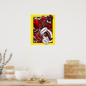 Jet Latex™ vs. Brawniac™ ポスター (キッチン)