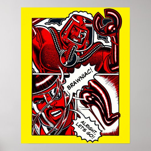 Jet Latex™ vs. Brawniac™ ポスター (正面)