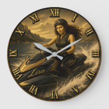 Jet Ski Rider Funny Mona Lisa