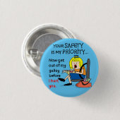 Jetlagged漫画|あなたの安全円形ボタン 缶バッジ (正面&裏面)