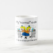 Jetlagged漫画|私の正常なルート11のozのコーヒー・マグ コーヒーマグカップ (中央)