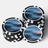 Jeton de poker photo abstraite ポーカーチップ (積み重ね)