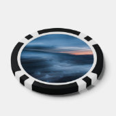 Jeton de poker photo abstraite ポーカーチップ (シングル)