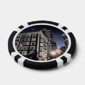 Jeton de poker photo ville building ポーカーチップ (シングル)