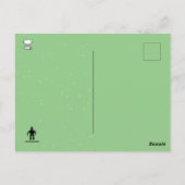 Jetpackcorpsによる6台の足ロボットの検疫 ポストカード (裏面)