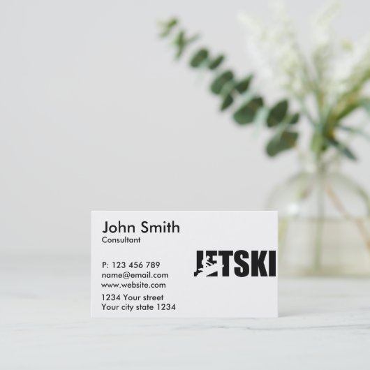 Jetski 名刺 (スタンド正面)