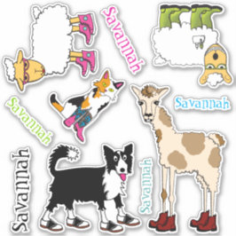 JettとFriendsの種類 シール