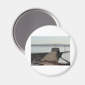 Jetty at Pennington Marsh, Lymington マグネット (正面/裏面)