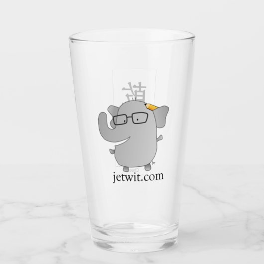 JETwit Kanpai Beer Glass タンブラーグラス (正面)