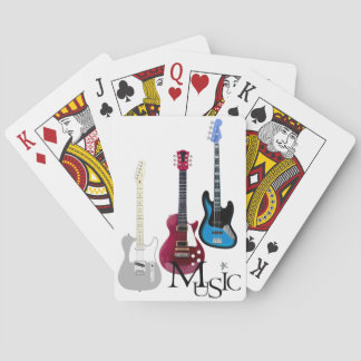 Jeu de carte "Guitares et Music" トランプ