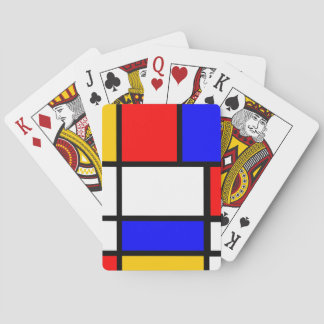Jeu de carte Mondrian トランプ