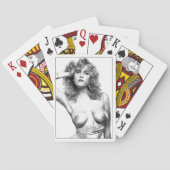 Jeu de cartes ,féminin topless トランプ (裏面)