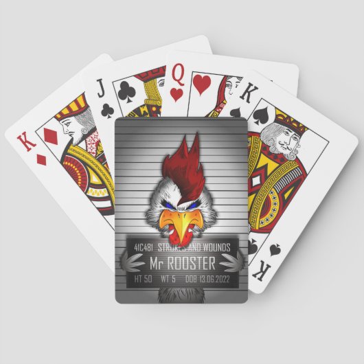 Jeu De Cartes Mr Rooster トランプ (裏面)