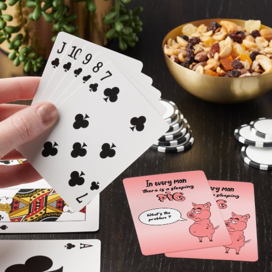 Jeu De Cartes Ronchon le cochon トランプ (インサイチュ)