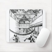 Jeu de Paumeのテニスの王室のなゲーム マウスパッド (マウス)